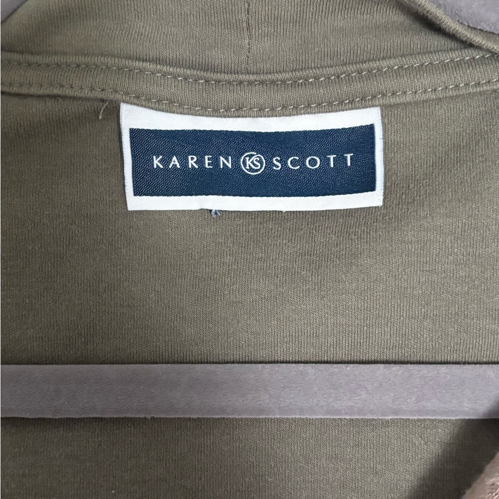 Three Classy Neutral Cardigans, Croft & Barrow, Karen Scott, Chicos - Picture 6 of 8